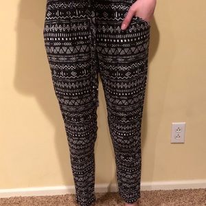 Tribal pattern pants